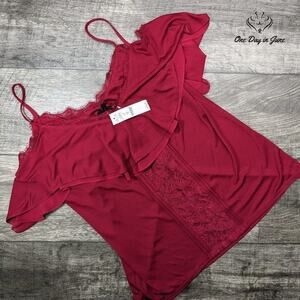 White House Black Market Cold Shoulder Top Size S